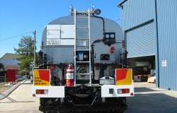 Rear View of 12,000L Bitumen Sprayer